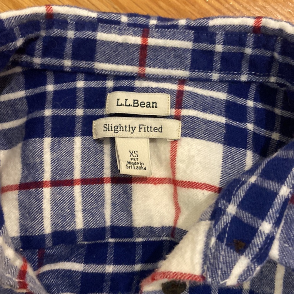 Llbean Plaid Flannel - image 2